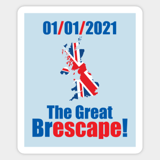 The Great Brescape! Sticker